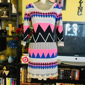 Tunic sweater dress